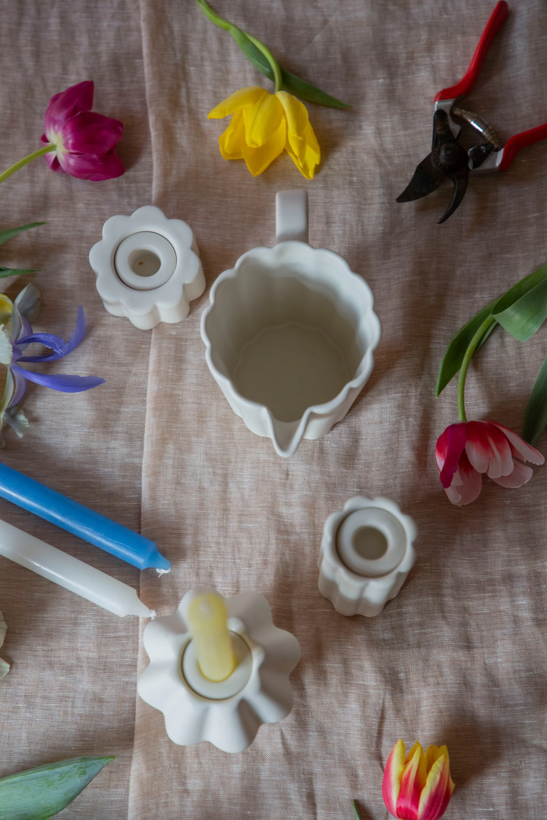 Jarro Birgit 1 litro, Shell PotteryJo