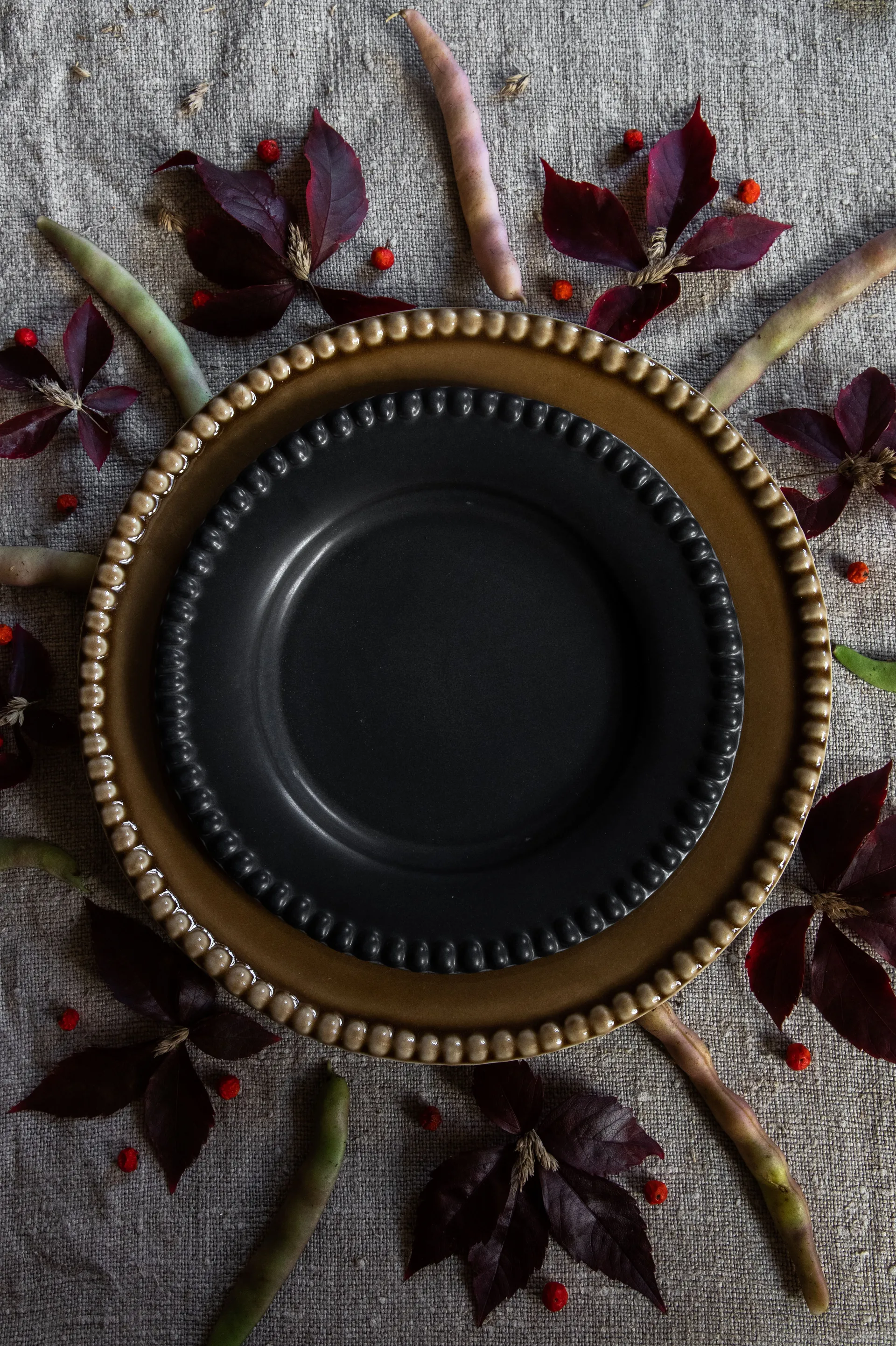 Prato de sobremesa Daria Ø22 cm, 2 un. , ink black PotteryJo