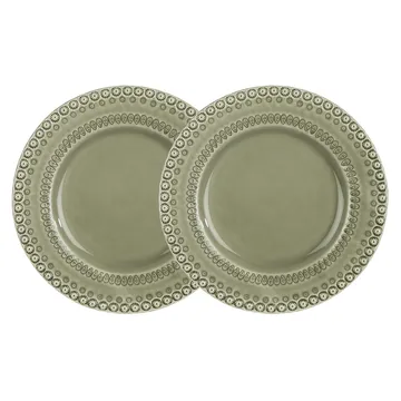 Prato fundo Daisy Ø 29 cm conjunto de 2 - faded army (verde) - PotteryJo