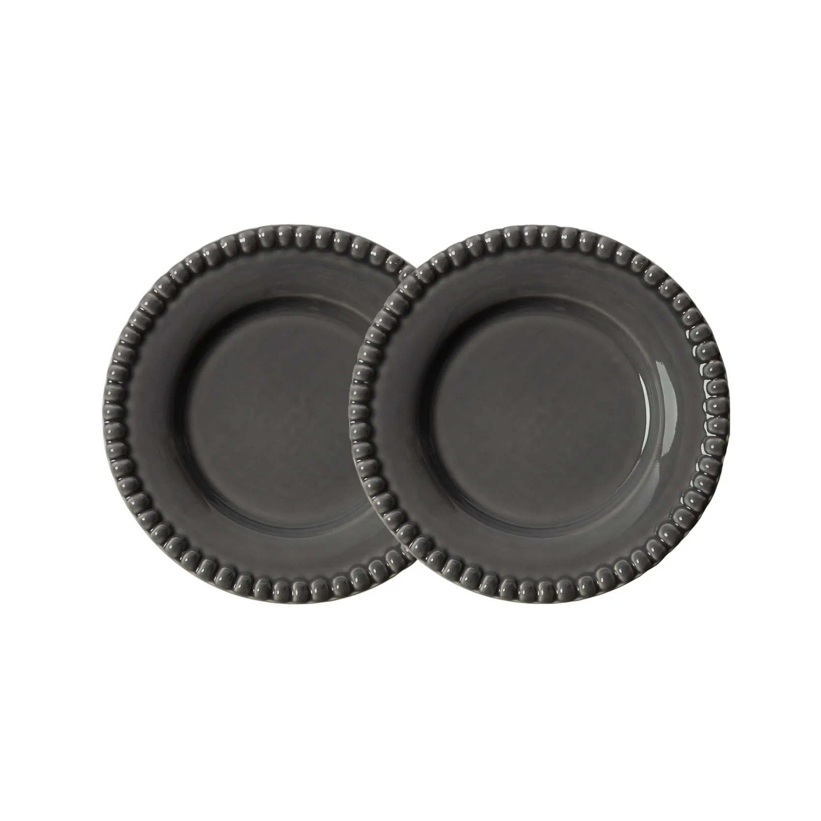 Prato pequeno Daria Ø18 cm, 2 un., clean grey PotteryJo