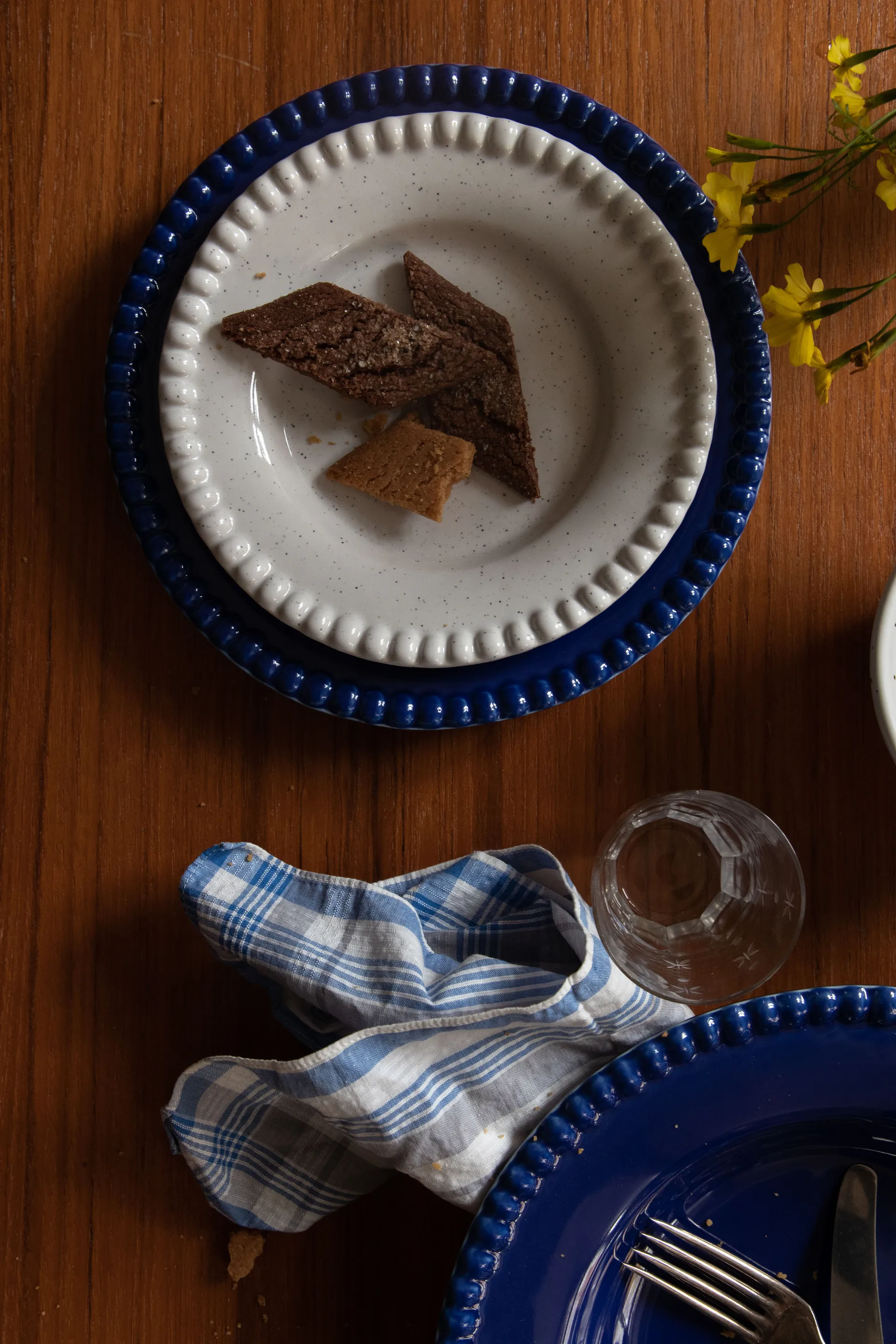 Prato pequeno Daria Ø18 cm, 2 un., Cotton white shiny PotteryJo