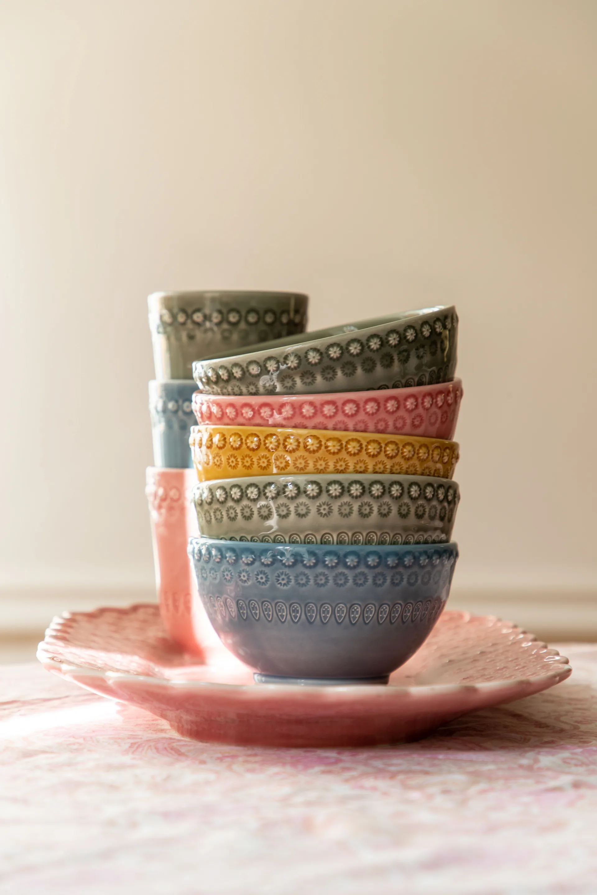 Tigela Daisy 35 cl, 2 un., sienna (amarelo) PotteryJo