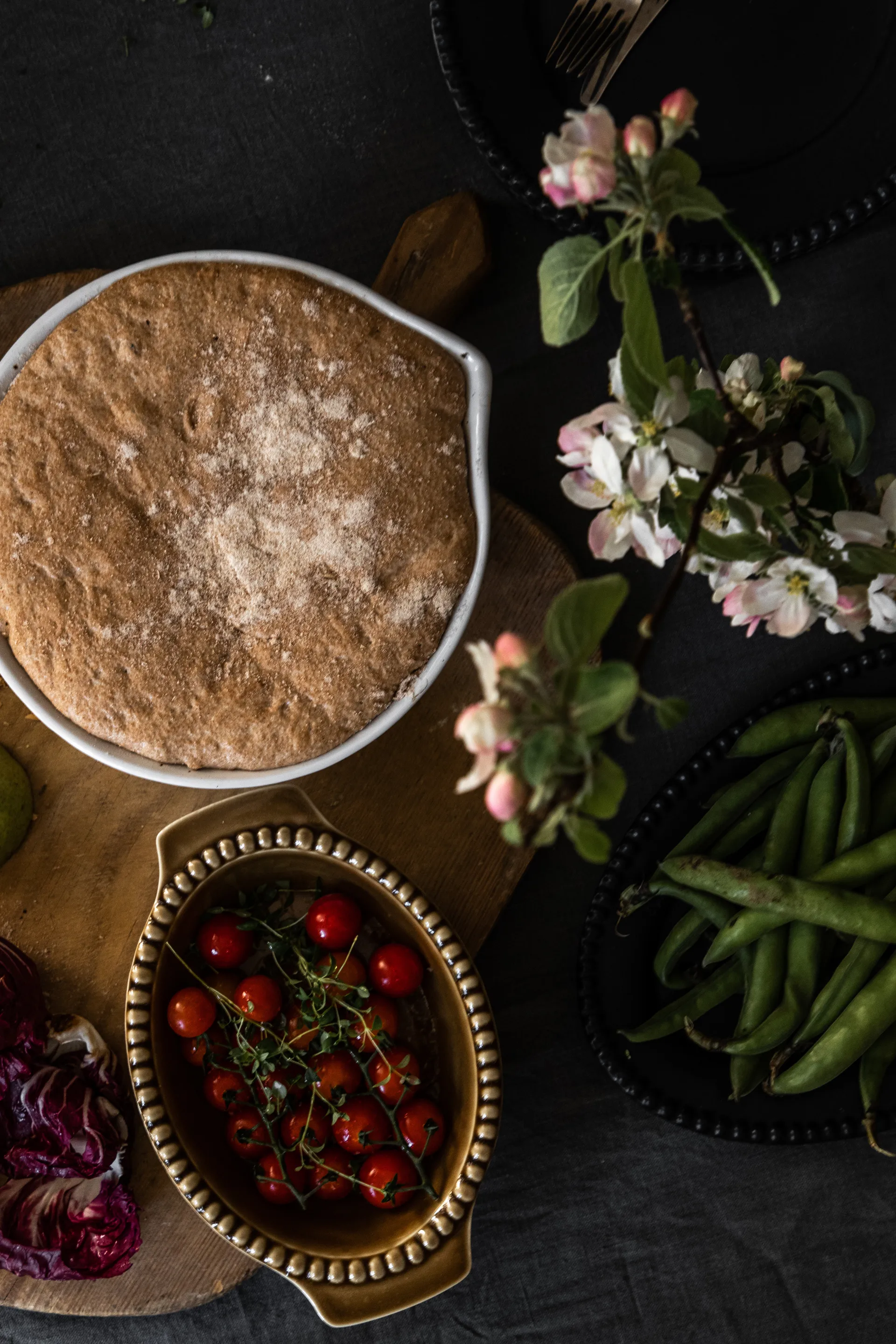 Tigela para pão Peep 27 cm, cotton white PotteryJo