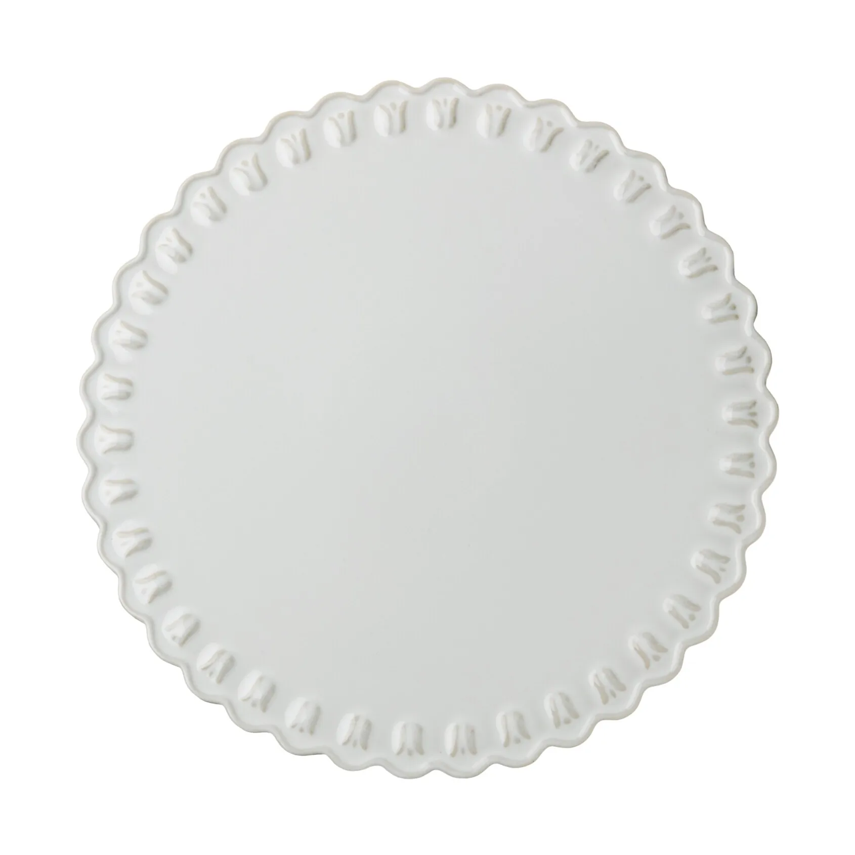 Tulipa base para bolo Ø30 cm, White PotteryJo