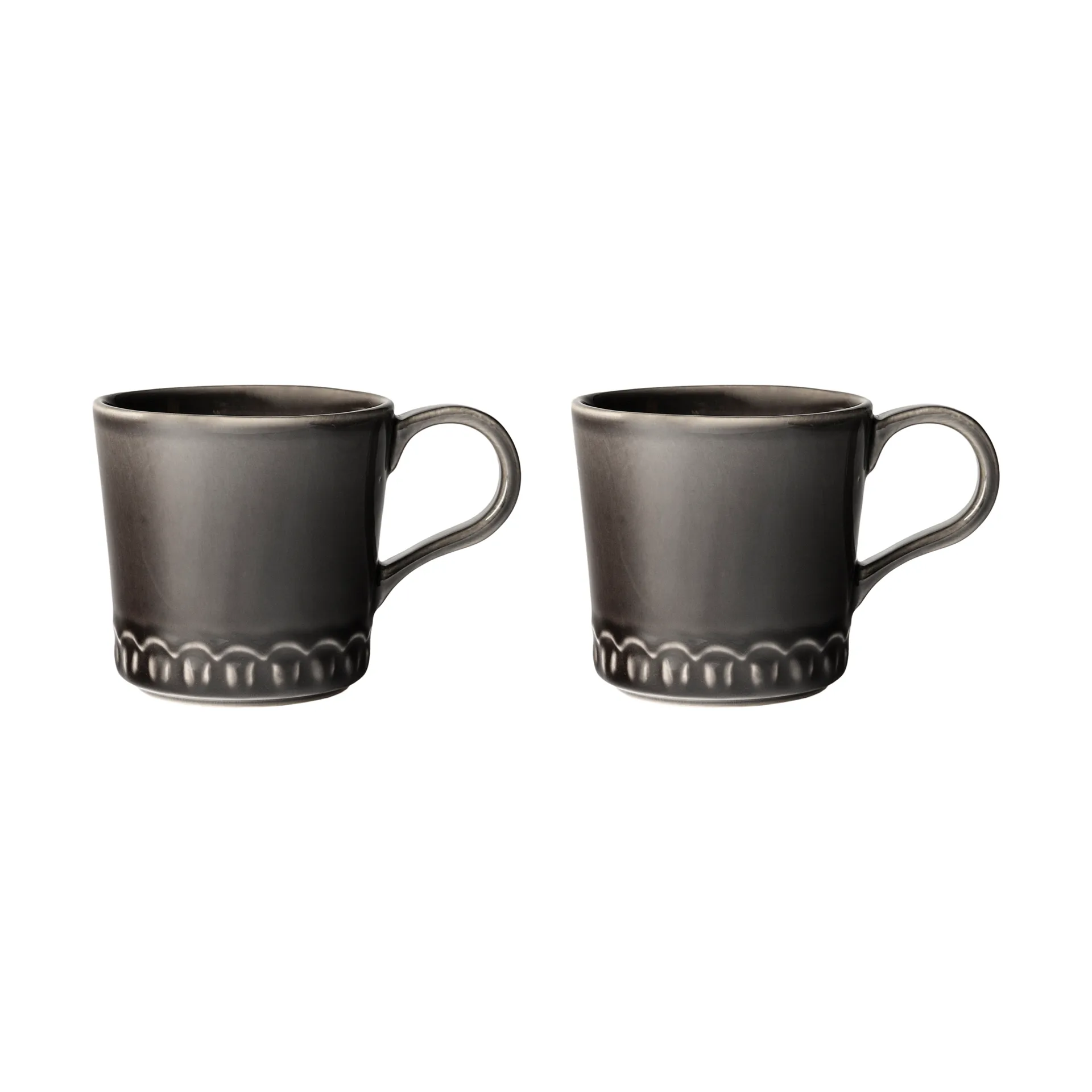 Tulipa caneca 40 cl 2 unidades, Almost black PotteryJo
