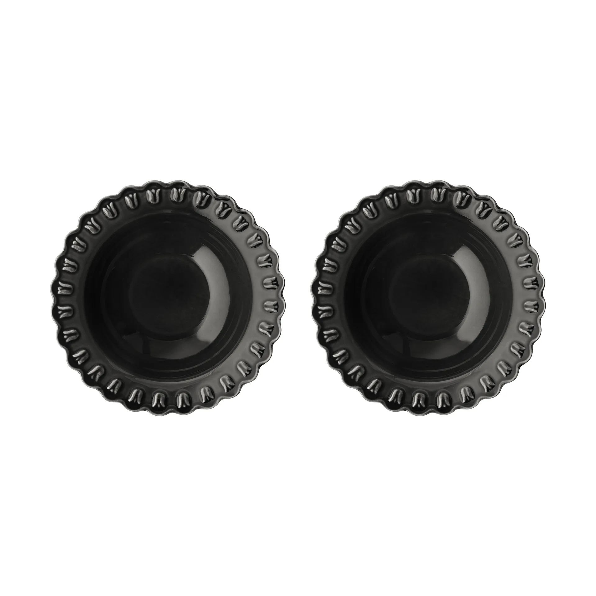 Tulipa prato fundo Ø23 cm 2 unidades, Almost black PotteryJo