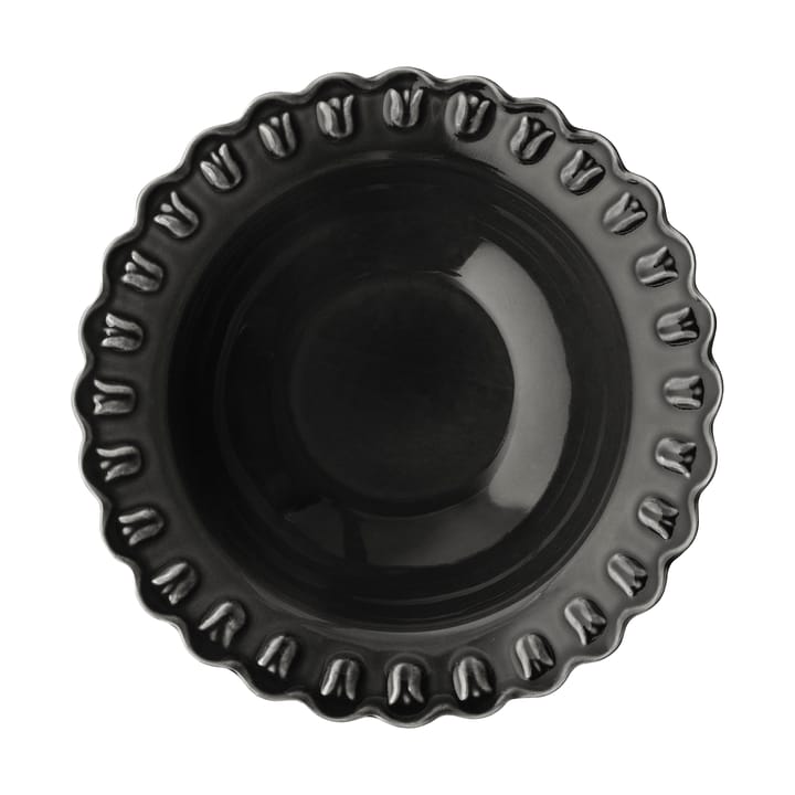 Tulipa prato fundo pequeno Ø17 cm 2 unidades, Quase preto PotteryJo