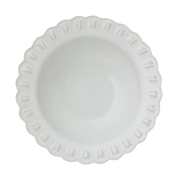Tulipa tigela de servir grande Ø30 cm - Branco - PotteryJo