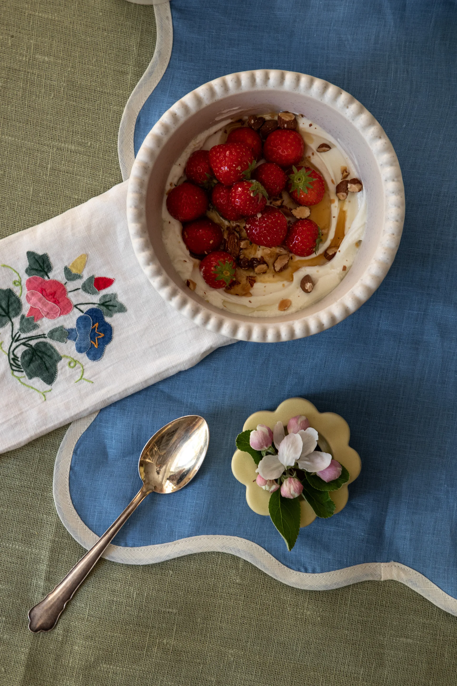 Vaso/suporte de velas Birgit 5 cm, Pale Yellow PotteryJo