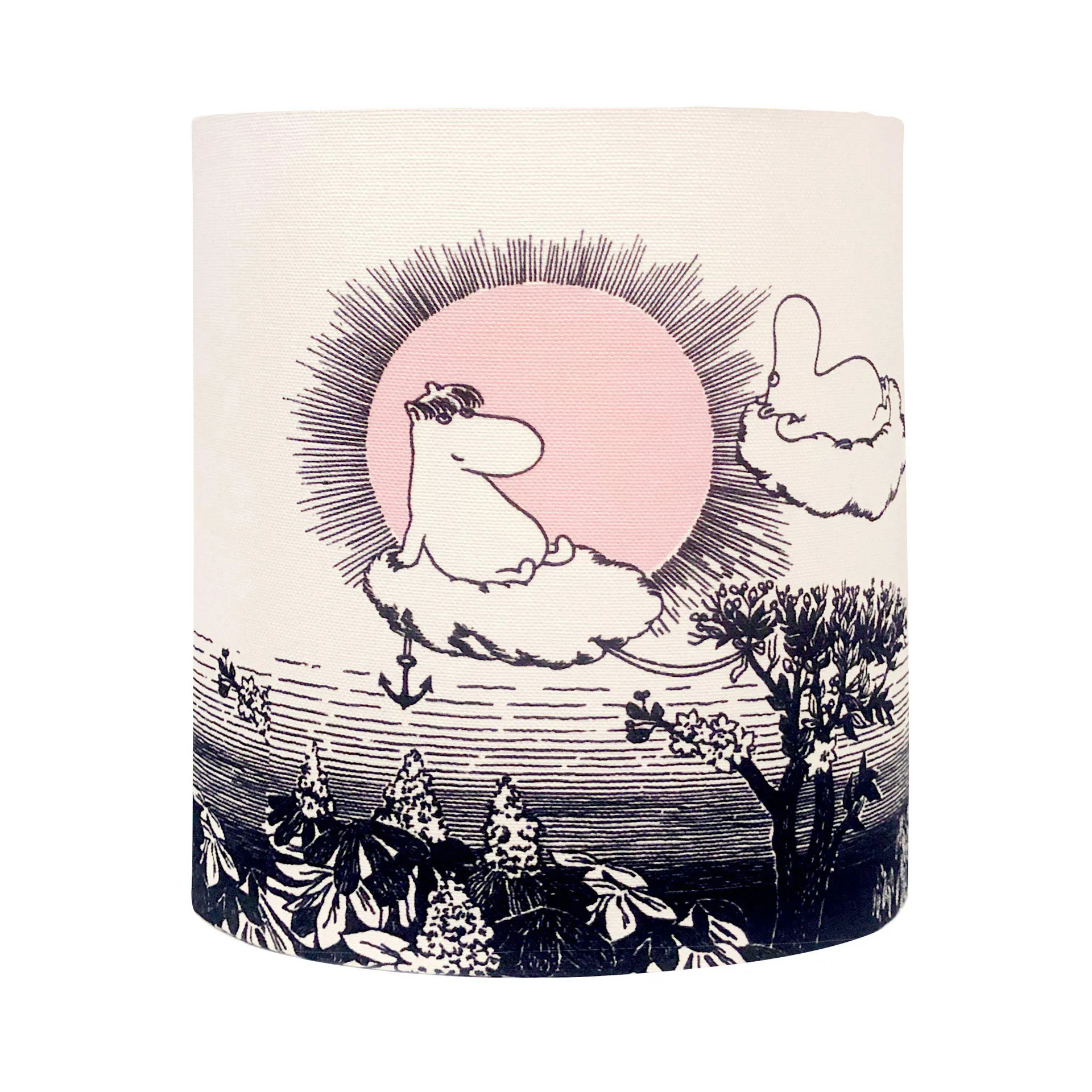 Abajur Moomin The Sky Ø20 cm, branco PR Home