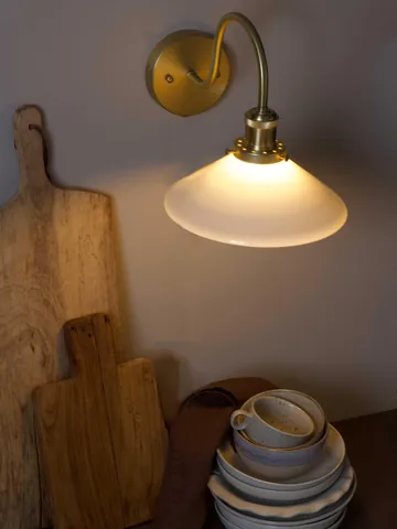 August arandela - Opal-latão - PR Home