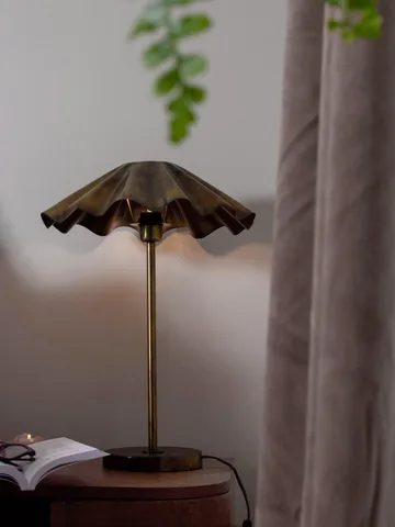 Candeeiro de mesa Aira - Latão queimado, 54 cm - PR Home