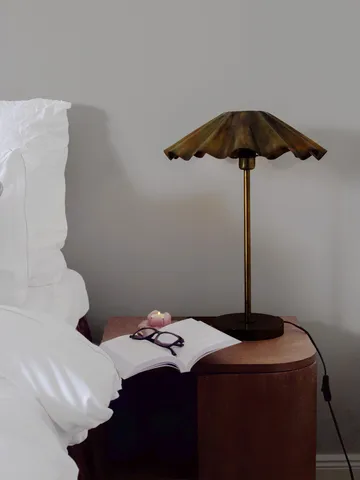 Candeeiro de mesa Aira - Latão queimado, 54 cm - PR Home