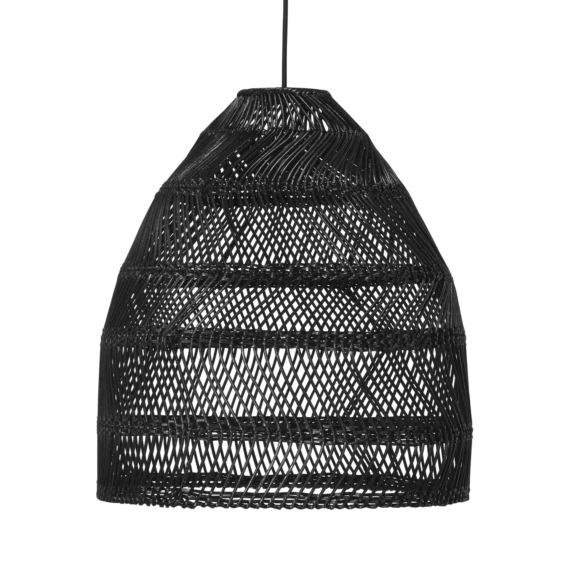 Candeeiro de teto Maja Ø45,5 cm, preto PR Home
