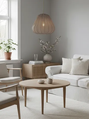 Candeeiro de teto Sienna - Diana musgo, Ø40x35 cm - PR Home