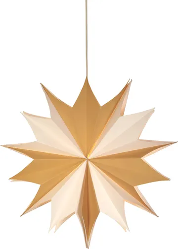 Estrela de natal Bellatrix Ø60 cm - Branco-natural  - PR Home