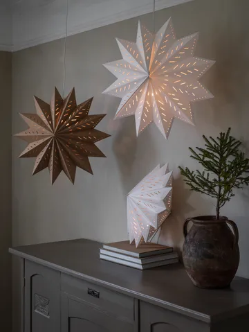 Estrela do advento Alfa - Branco, 50 cm - PR Home