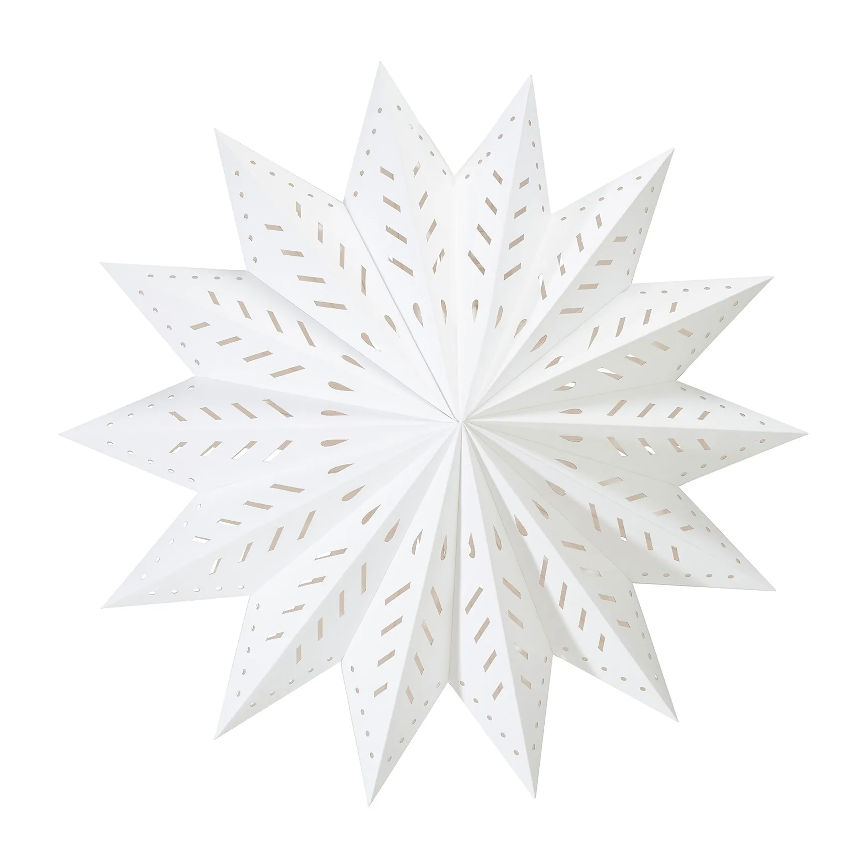 Estrela do advento Alfa, Branco, 60 cm PR Home