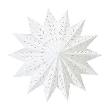 Estrela do advento Alfa - Branco, 60 cm - PR Home