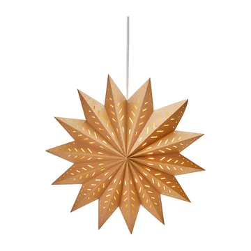 Estrela do advento castanho Alfa - Marrom, 60 cm - PR Home