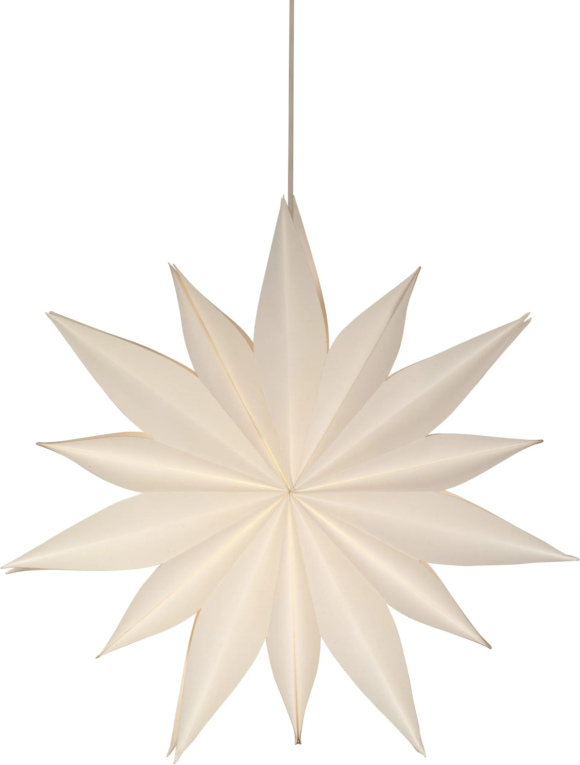 Estrela do advento Sirius Ø60 cm, Branco PR Home
