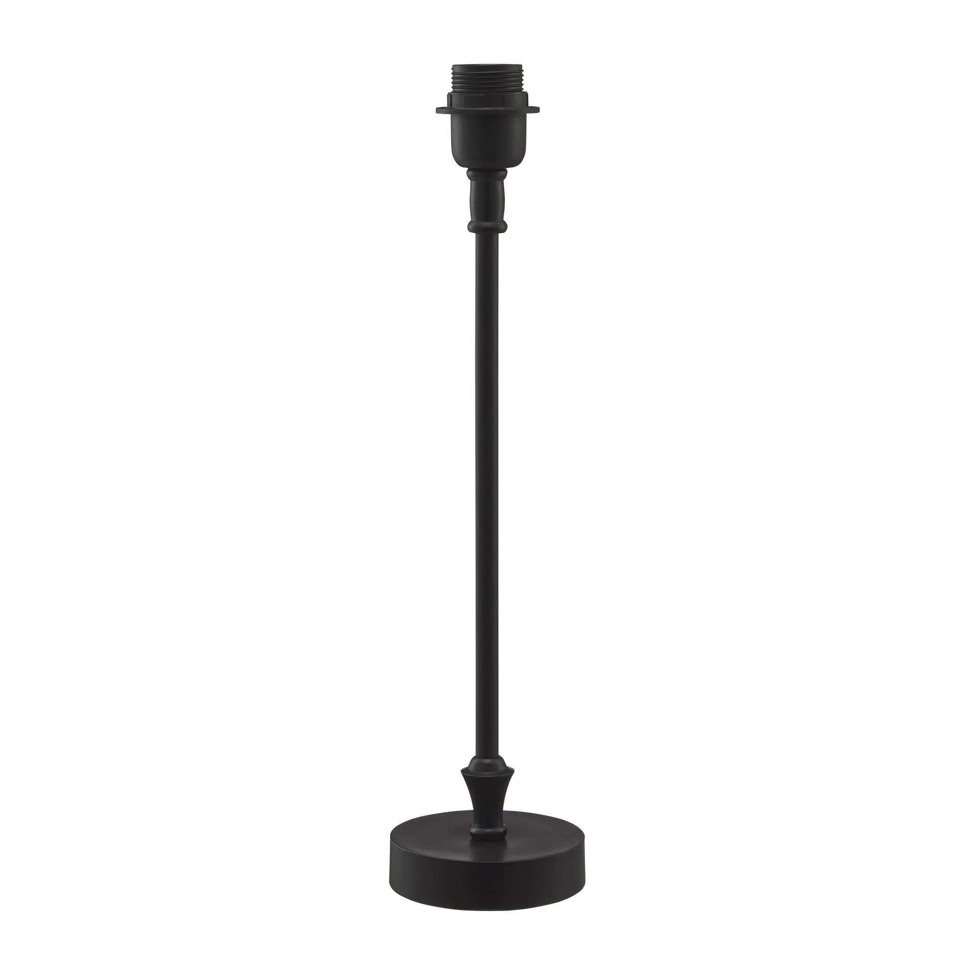 Liam base de candeeiro 46 cm, Preto PR Home