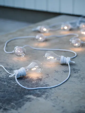 Luzes de cordas brilhantes 8,7 m - Branco - PR Home