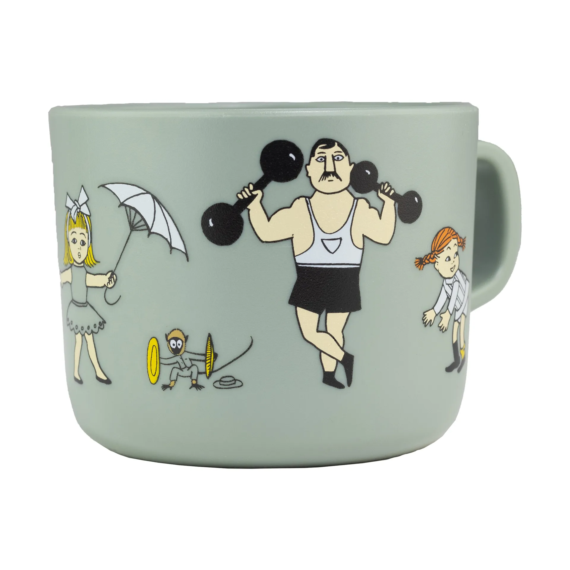 Caneca Pippi Cirkus 25 cl, Verde Rätt Start