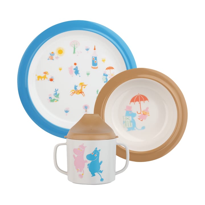Mumin 80 conjunto infantil 3 peças - Multicolor - Rätt Start