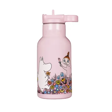 Mumin Äng garrafa de água 34 cl - Rosa - Rätt Start