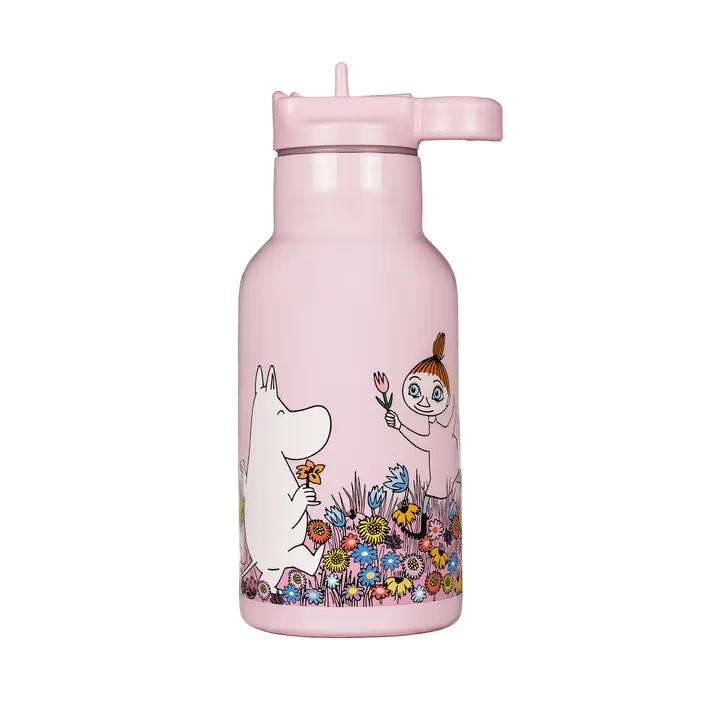 Mumin Äng garrafa de água 34 cl - Rosa - Rätt Start