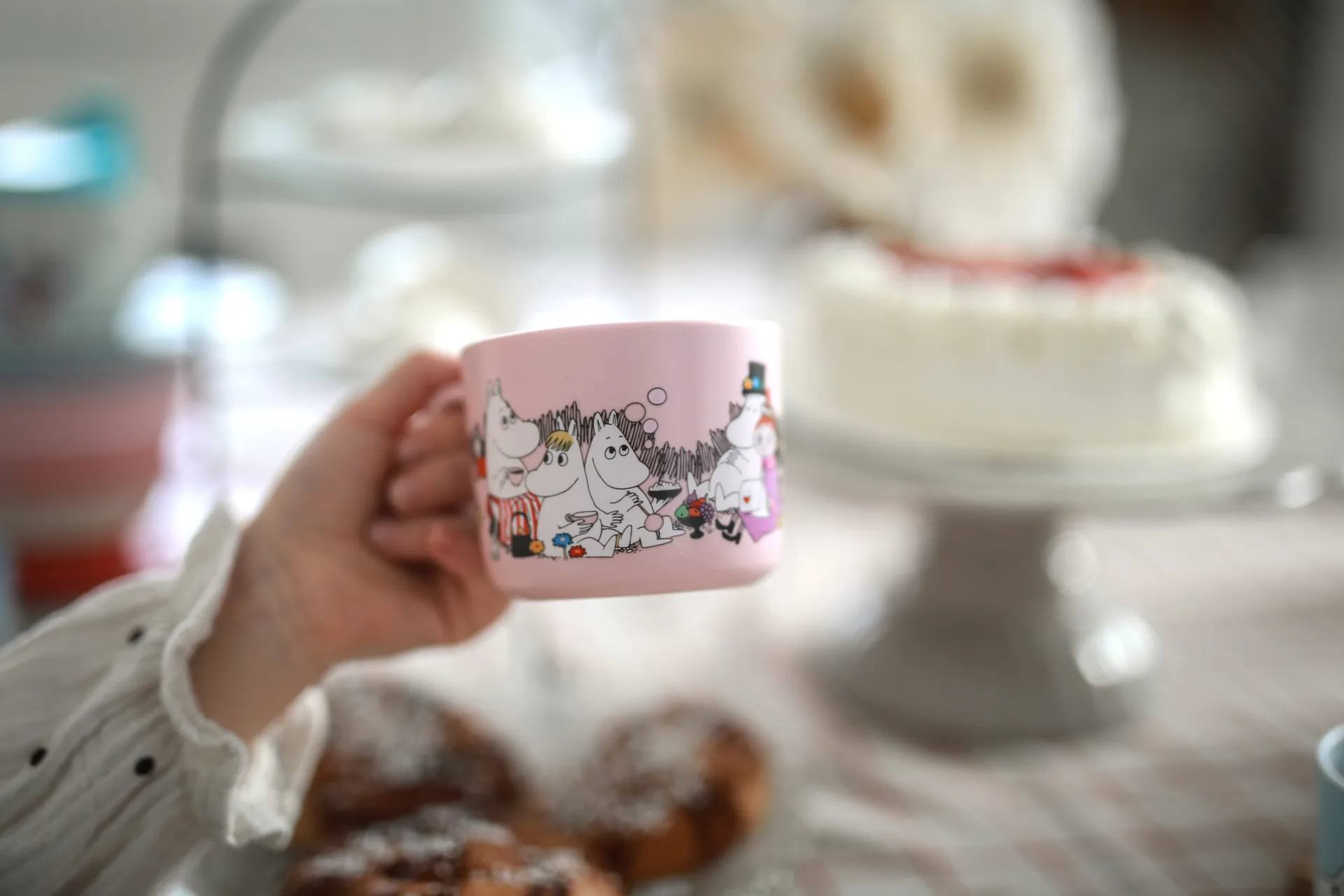 Mumin Lilla My caneca 25 cl, Rosa claro Rätt Start