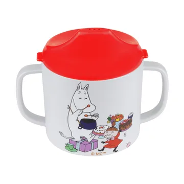 Mumin Lilla My caneca com bico 20 cl - Vermelho - Rätt Start