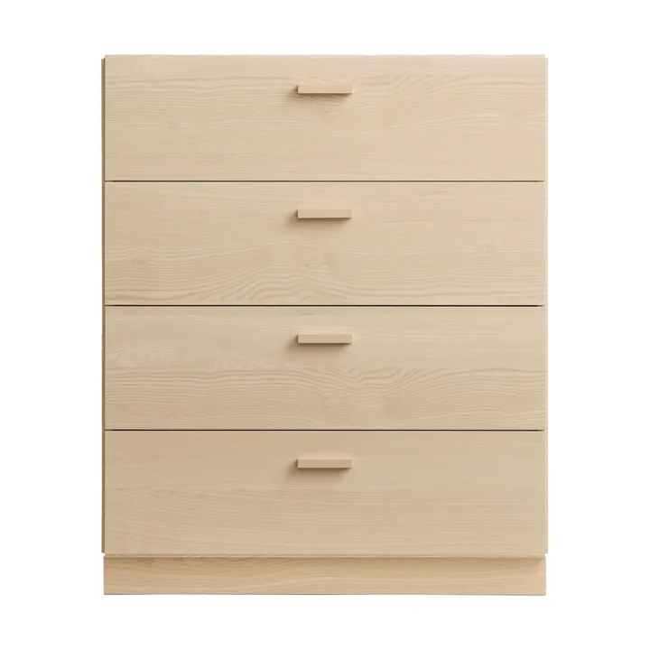 Cómoda Relief larga com base 82x92,2 cm freixo - Relief