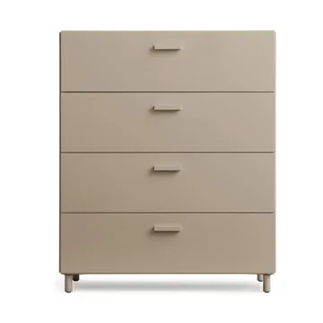 Cómoda Relief larga com pés 82x92,2 cm bege - Relief