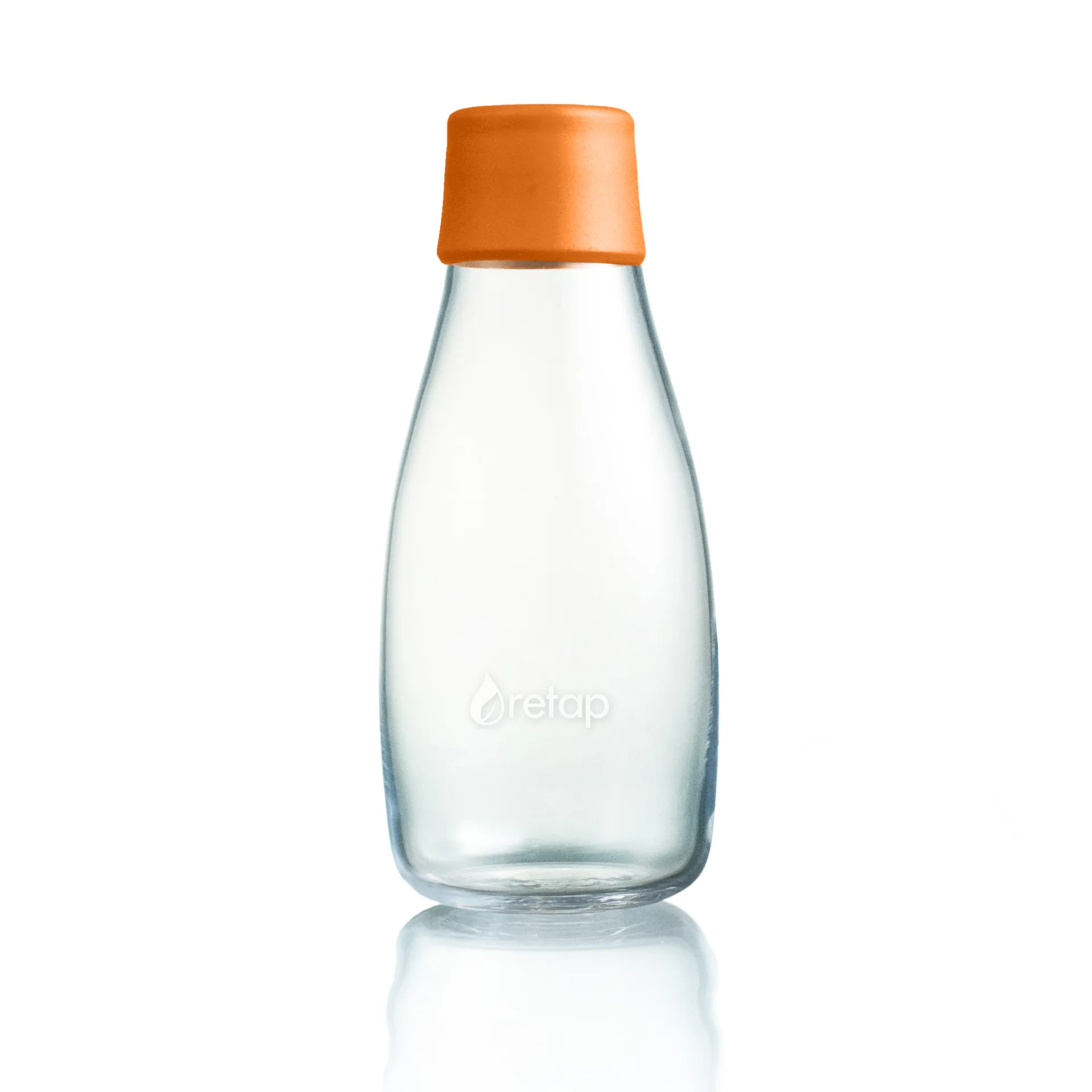 Garrafa de vidro Retap 0,3 l, laranja Retap