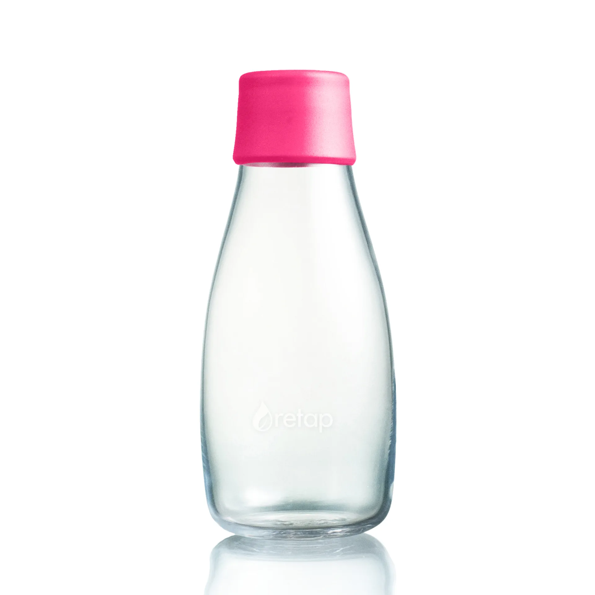Garrafa de vidro Retap 0,3 l, rosa Retap