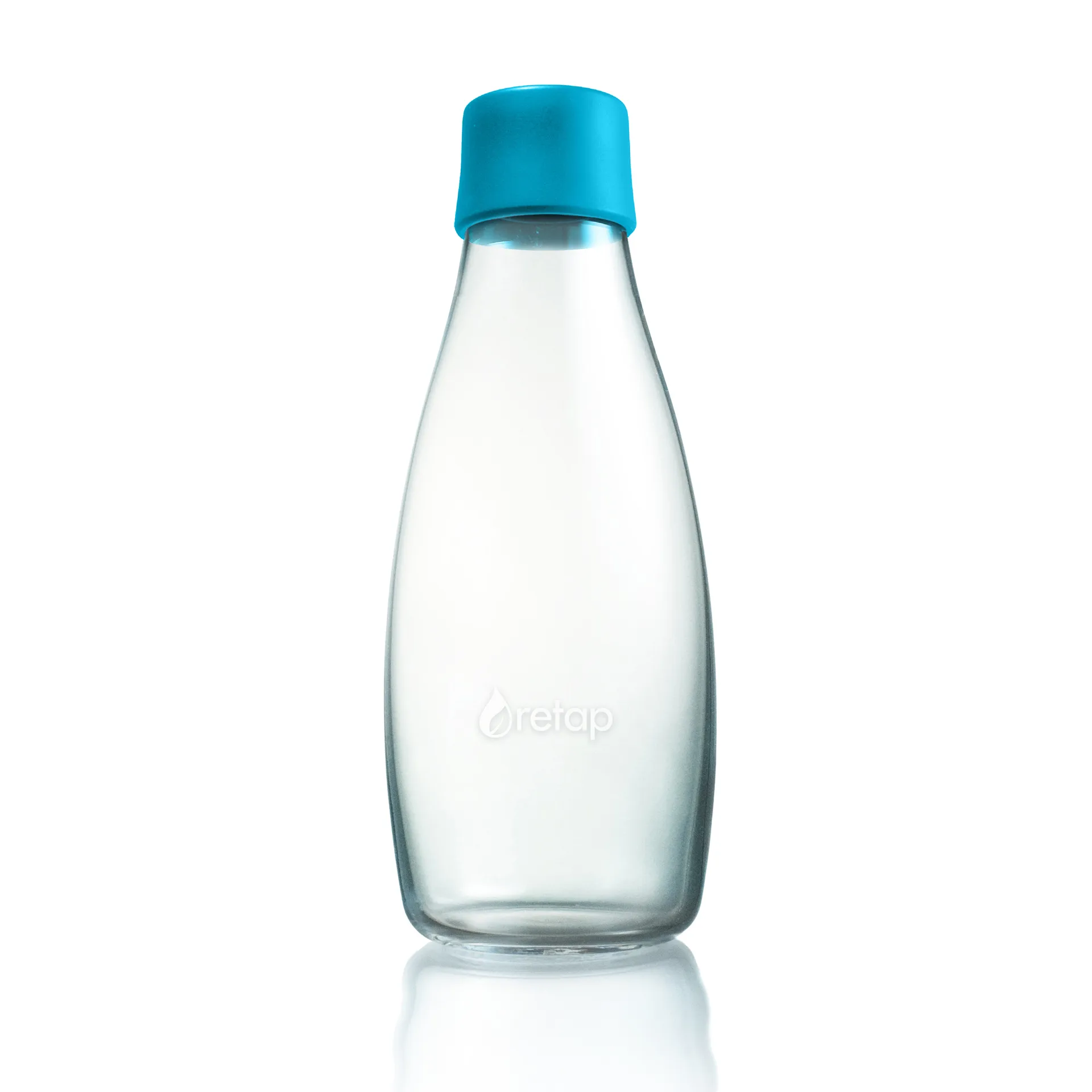 Garrafa de vidro Retap 0,5 l, Azul claro Retap