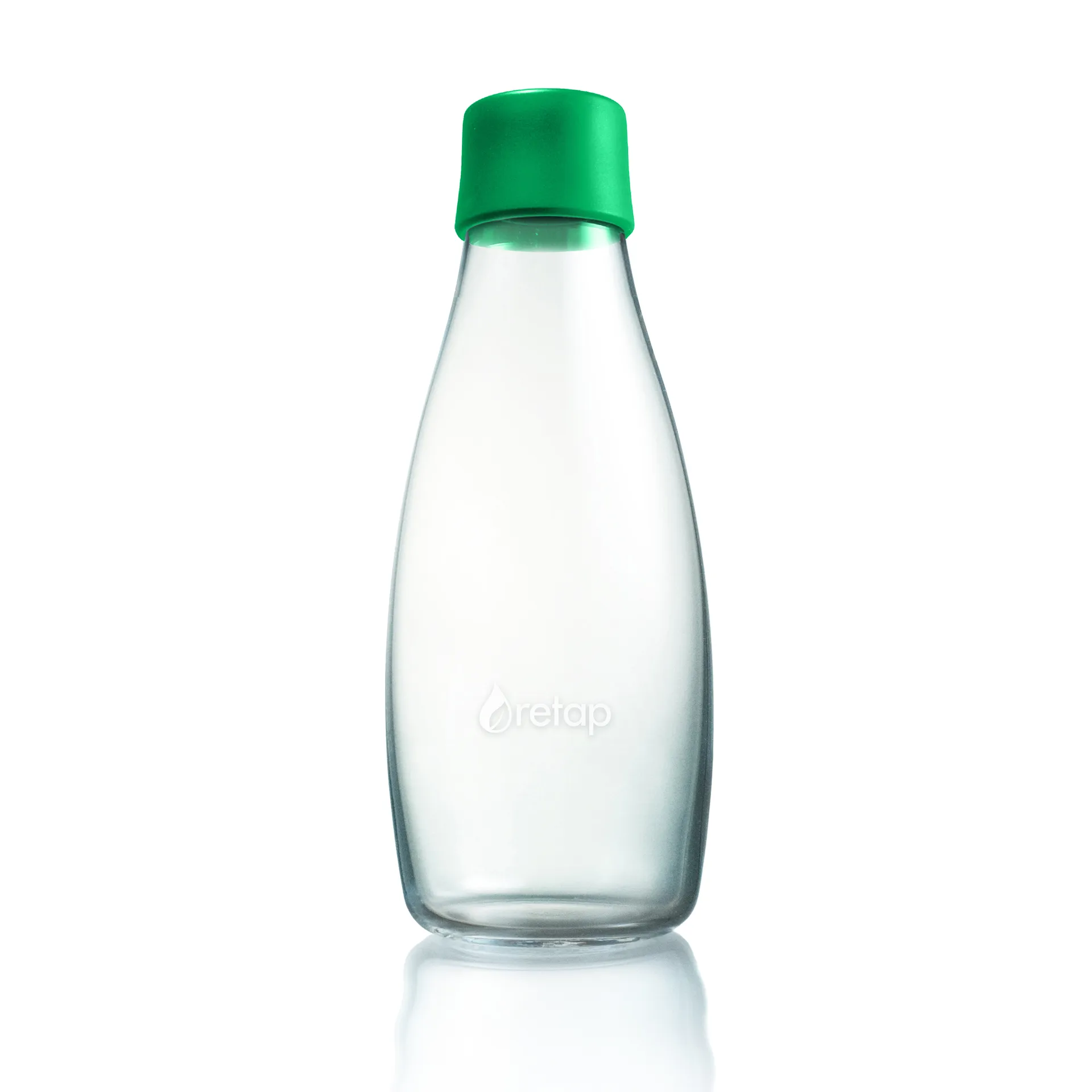 Garrafa de vidro Retap 0,5 l, Dark green Retap