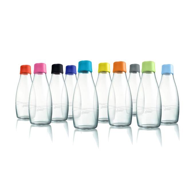 Garrafa de vidro Retap 0,5 l, laranja Retap