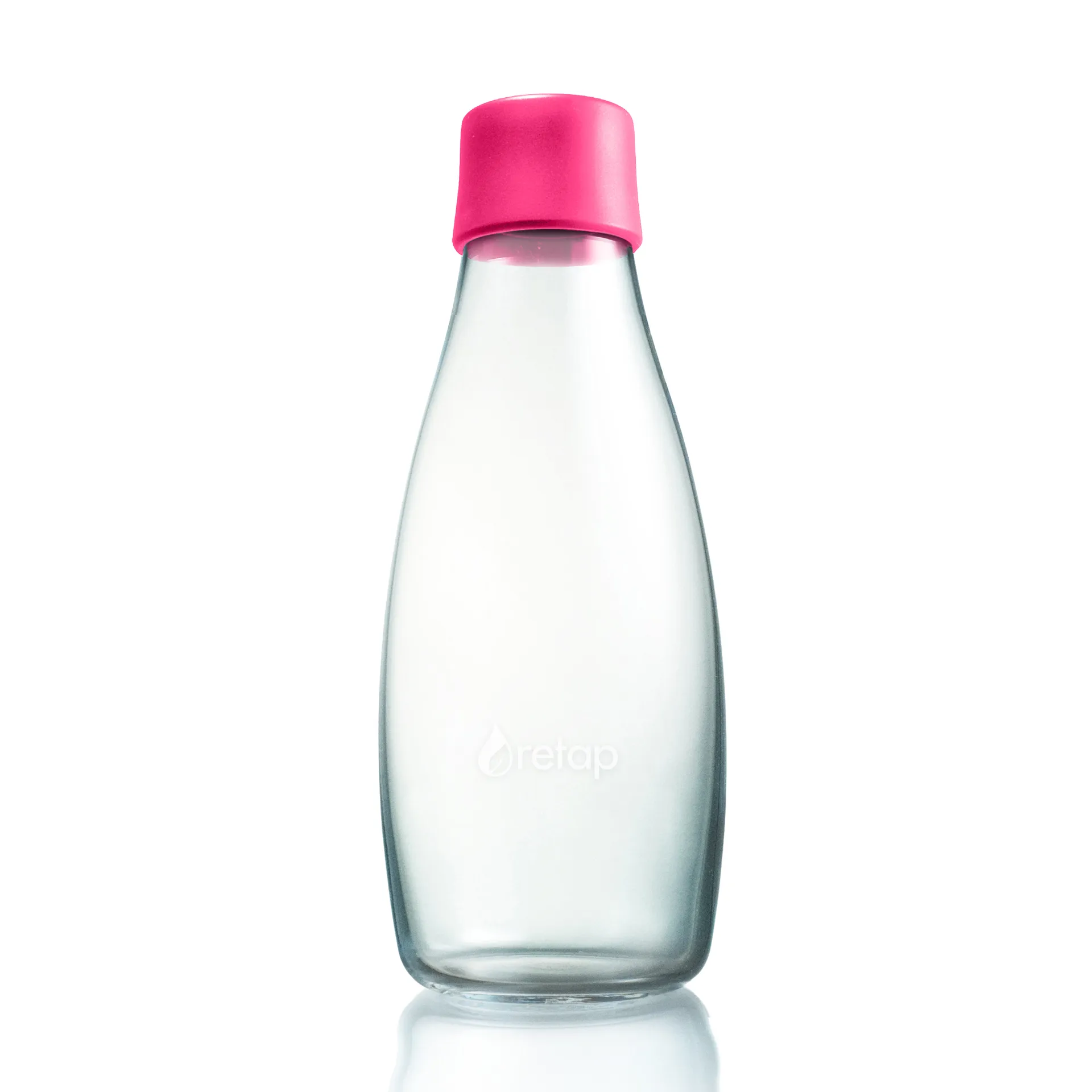Garrafa de vidro Retap 0,5 l, Rosa Retap