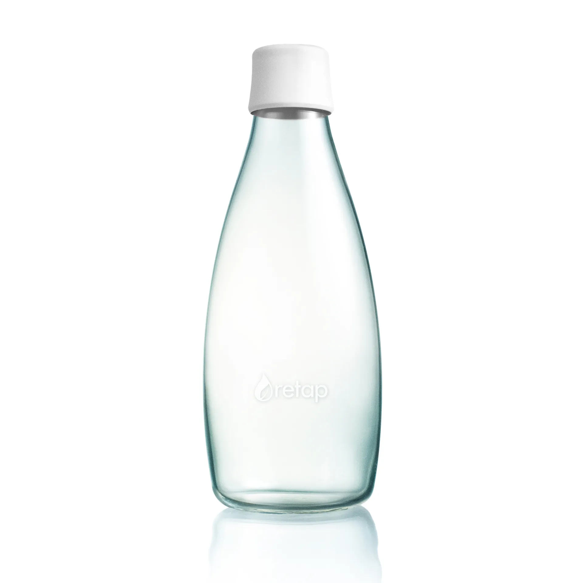 Garrafa de vidro Retap 0,8 l, fosco Retap