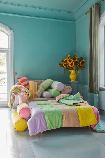 Almofada Rice 40x80 cm - Neon green-beige - RICE