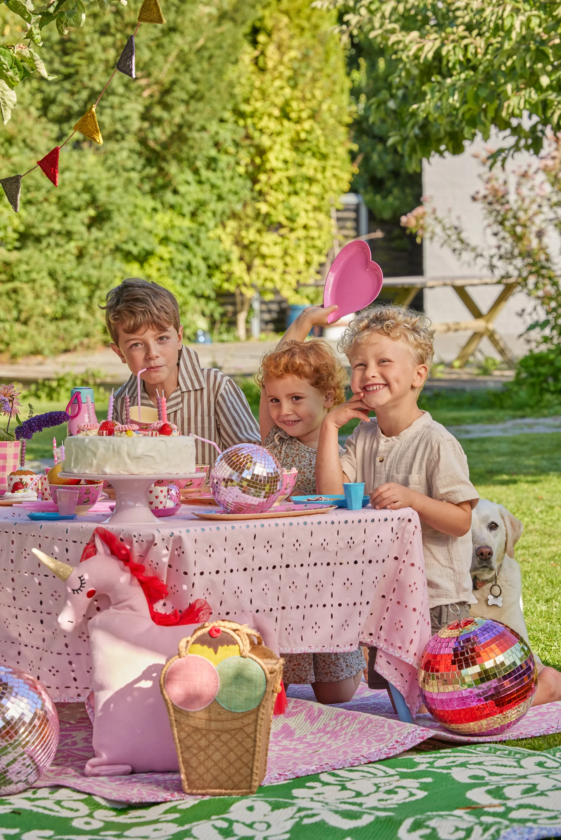 Almofada Rice unicórnio 40x50 cm, Pink RICE