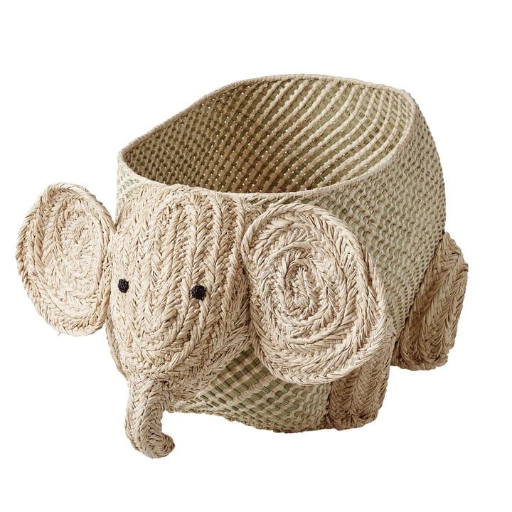 Caixa de arrumação ráfia Rice animais - Elefante - RICE