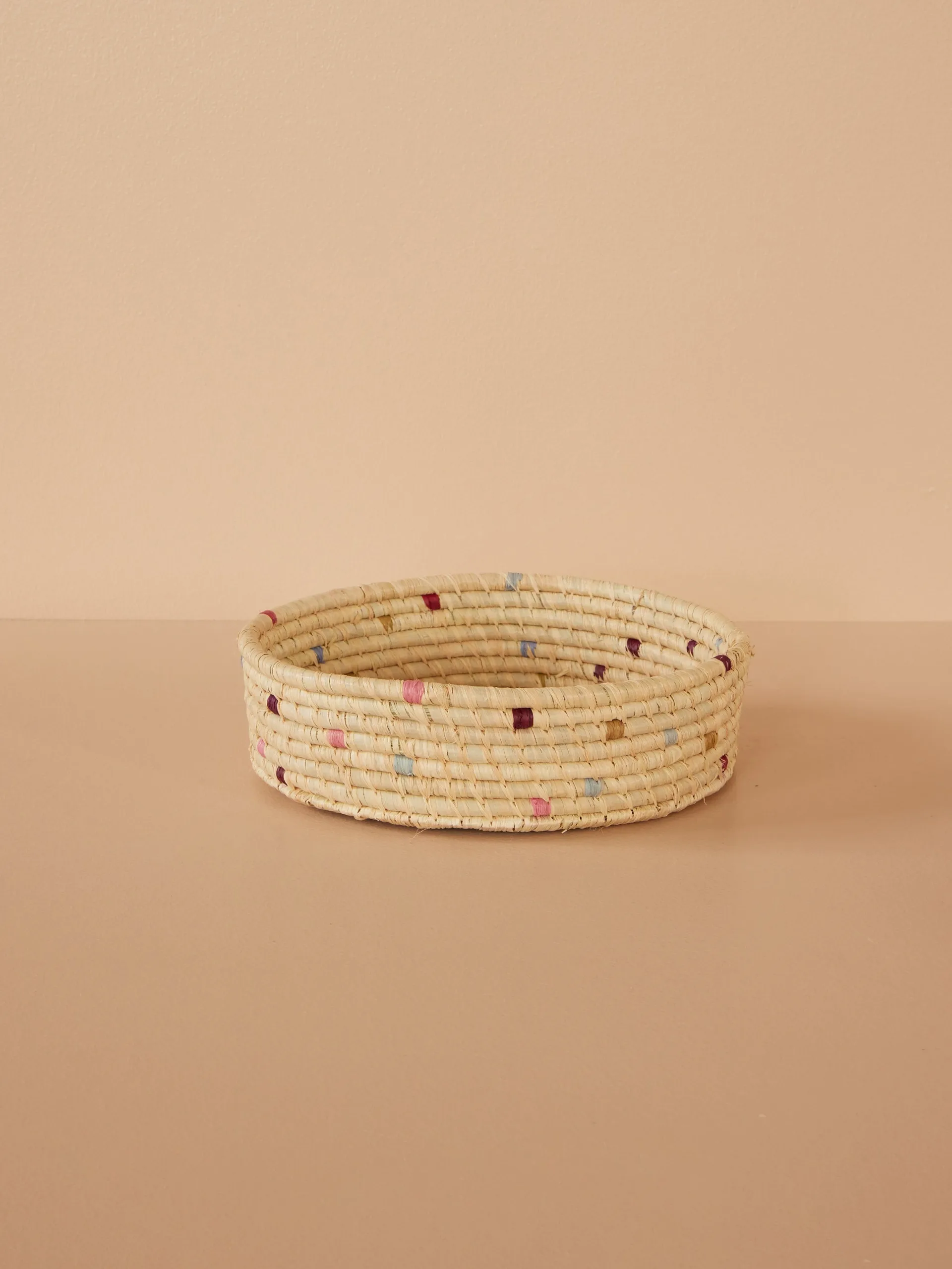 Cesto redondo Rice raffia small, Natural RICE