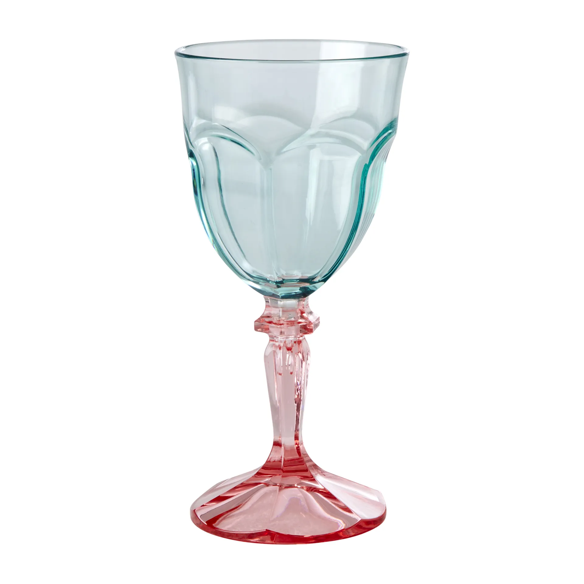 Copo de vinho acrílico Rice Two Tone 26,6 cl,  RICE