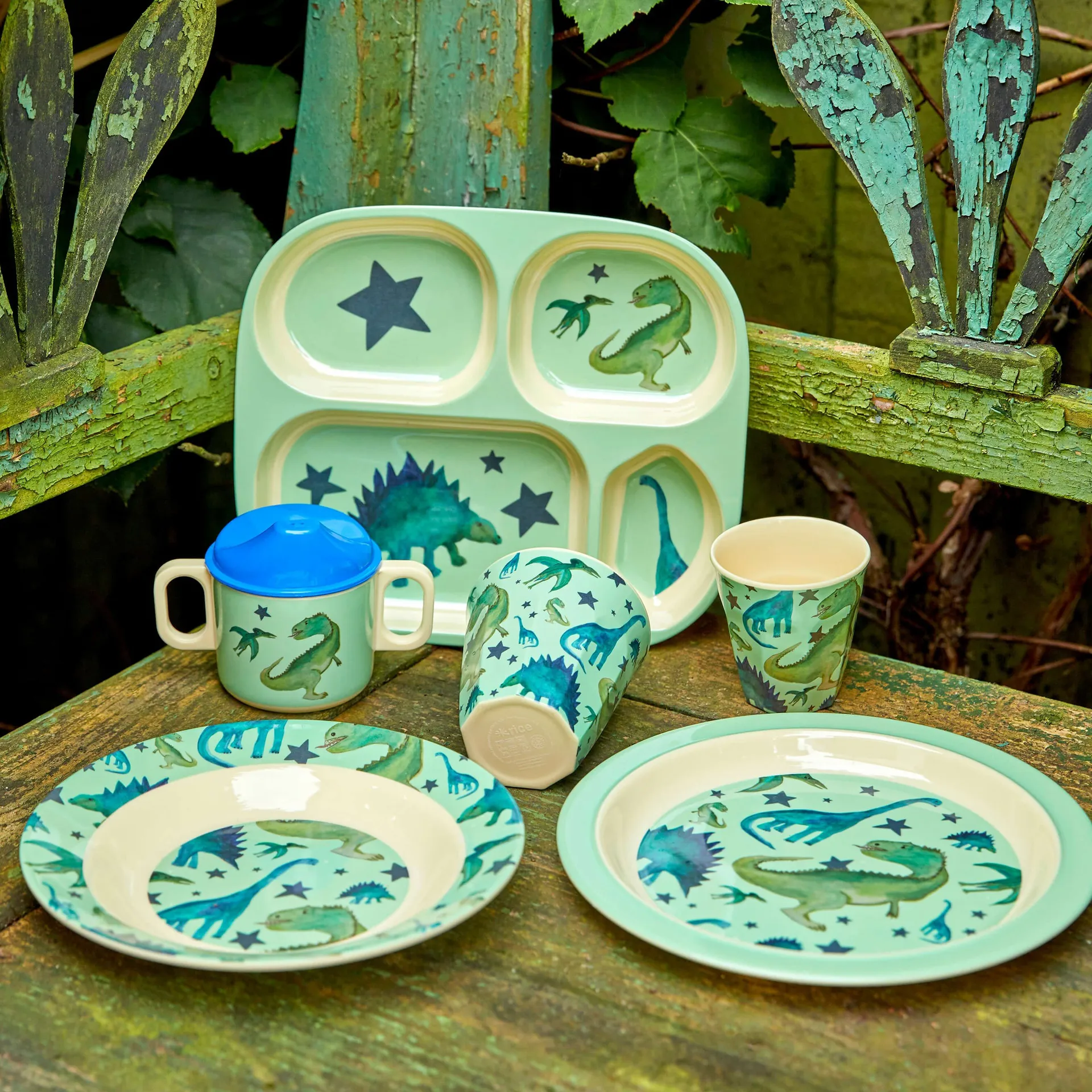 Copo infantil de melamina Rice, Dinosaurs RICE