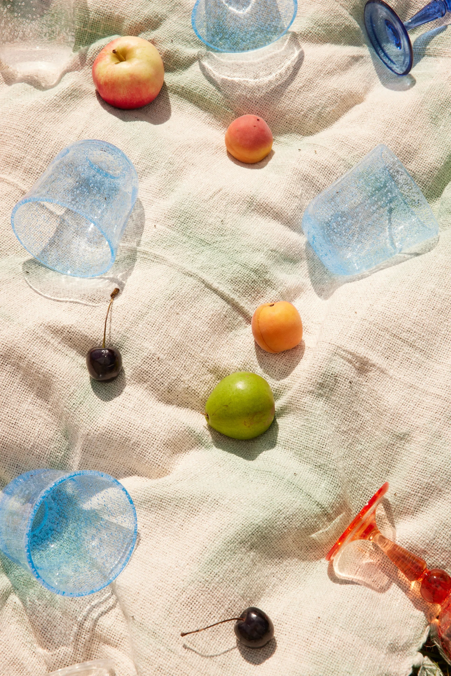 Copo Rice glas bubble design acrilico 41 cl, Mint RICE