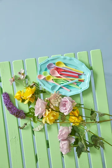 Garfo melamina Rice, 6 un. - Yippie yippie yeah - RICE